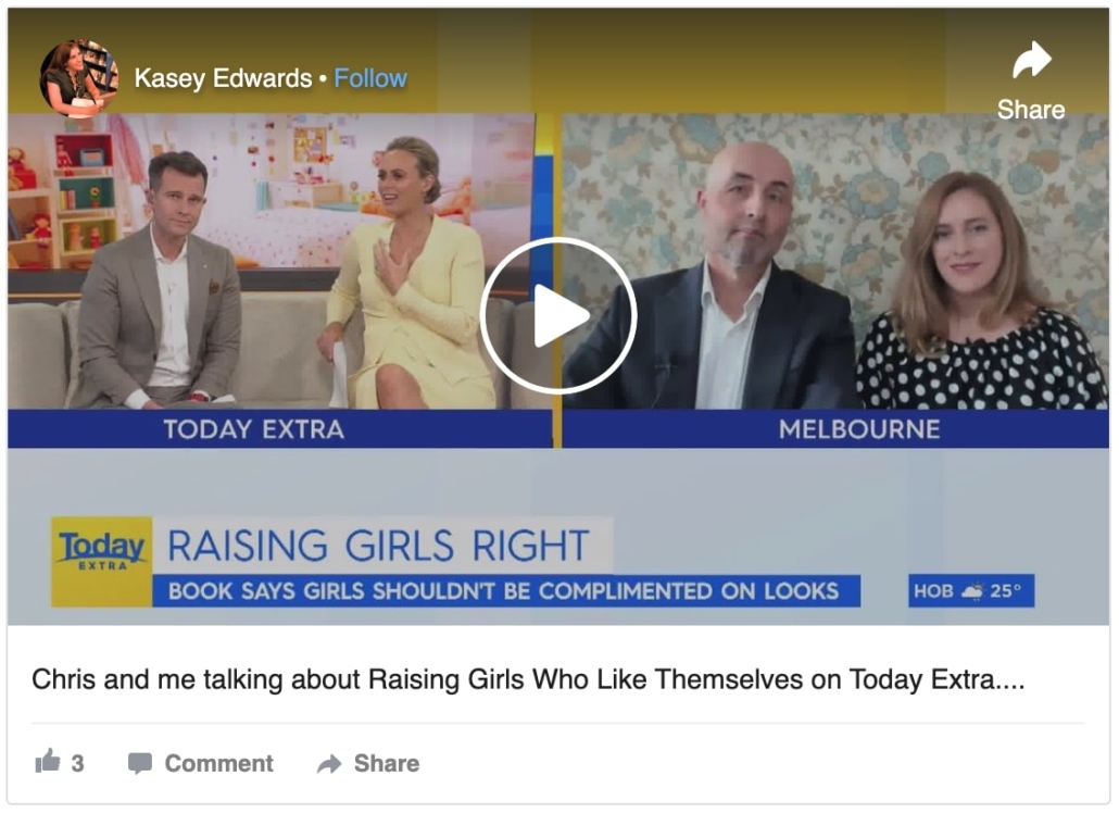 Kasey Edwards and Chris Scanlon interview on TODAY Show