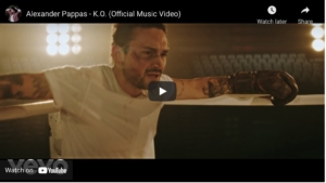 alexander pappas K.O. official music video