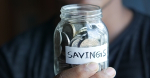 Jar of coins